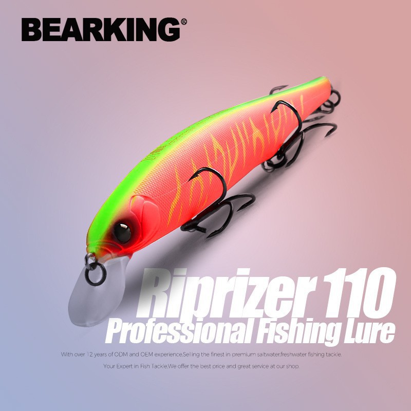 Fishing Lure Crankbait - BEARKING 최고의 가격 Riprizer 110 저킹
