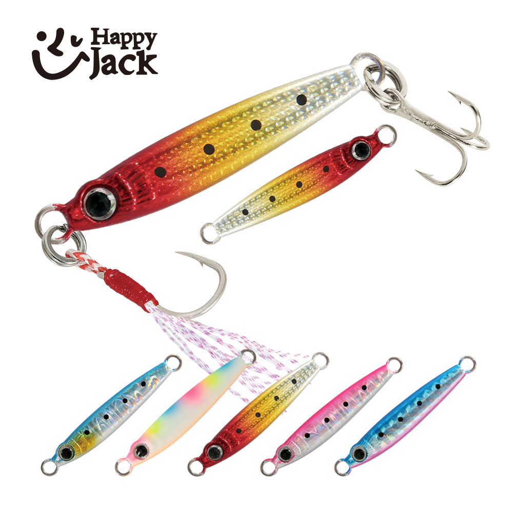 Fishing Lure Spoon - 해피잭 뉴 마이크로 메탈 지그 낚시