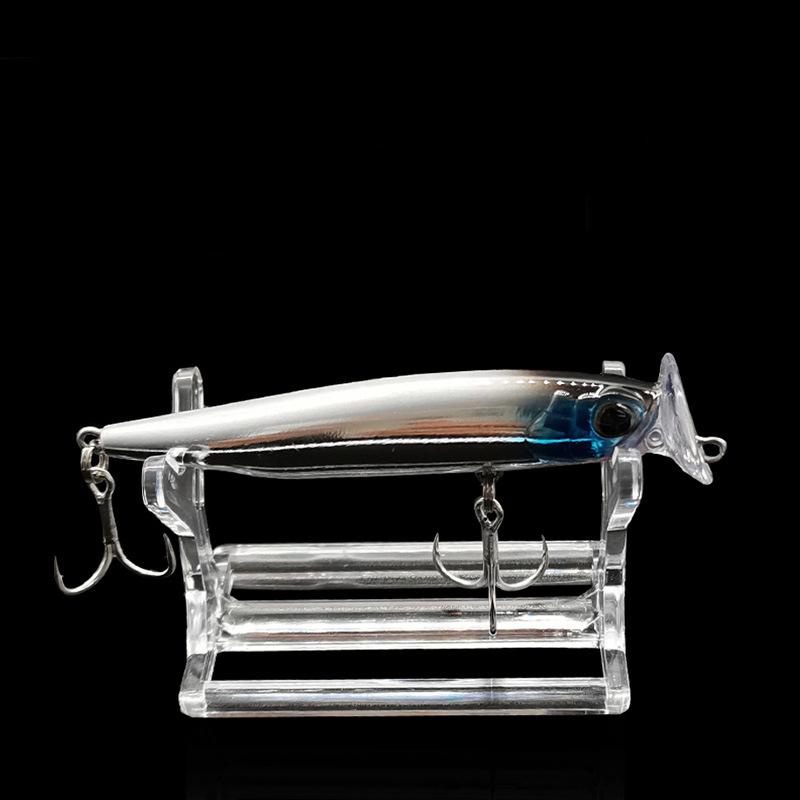 Fishing Lure Making Kit - 1개 낚시 미끼 디스플레이 스탠드 플라스틱
