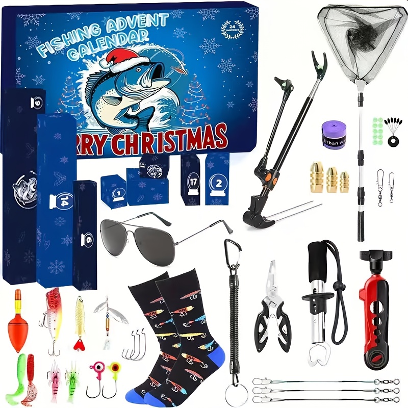 Fishing Lure Accessories - 남성용 낚시 어드벤트 캘린더 2025, 루어