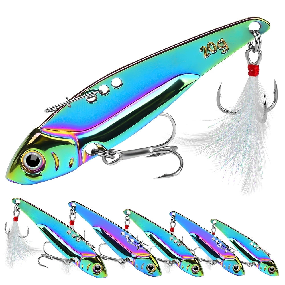 Fishing Lure Blade Bait - 뉴스 메탈 바이브 블레이드 루어 5G/7G/12G/15G/20G