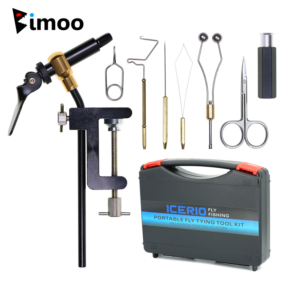 Fishing Lure Making Kit - 8종 강화강철 C-클램프 바이스 플라이 타잉