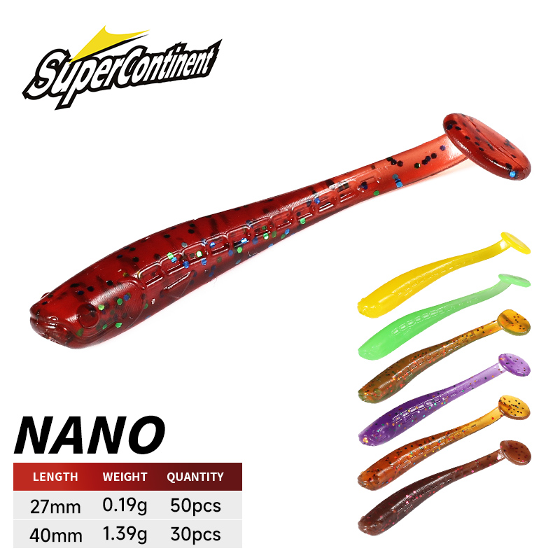 Fishing Lure Soft Plastic - 슈퍼 대륙 소프트 미끼 새로운 미노우