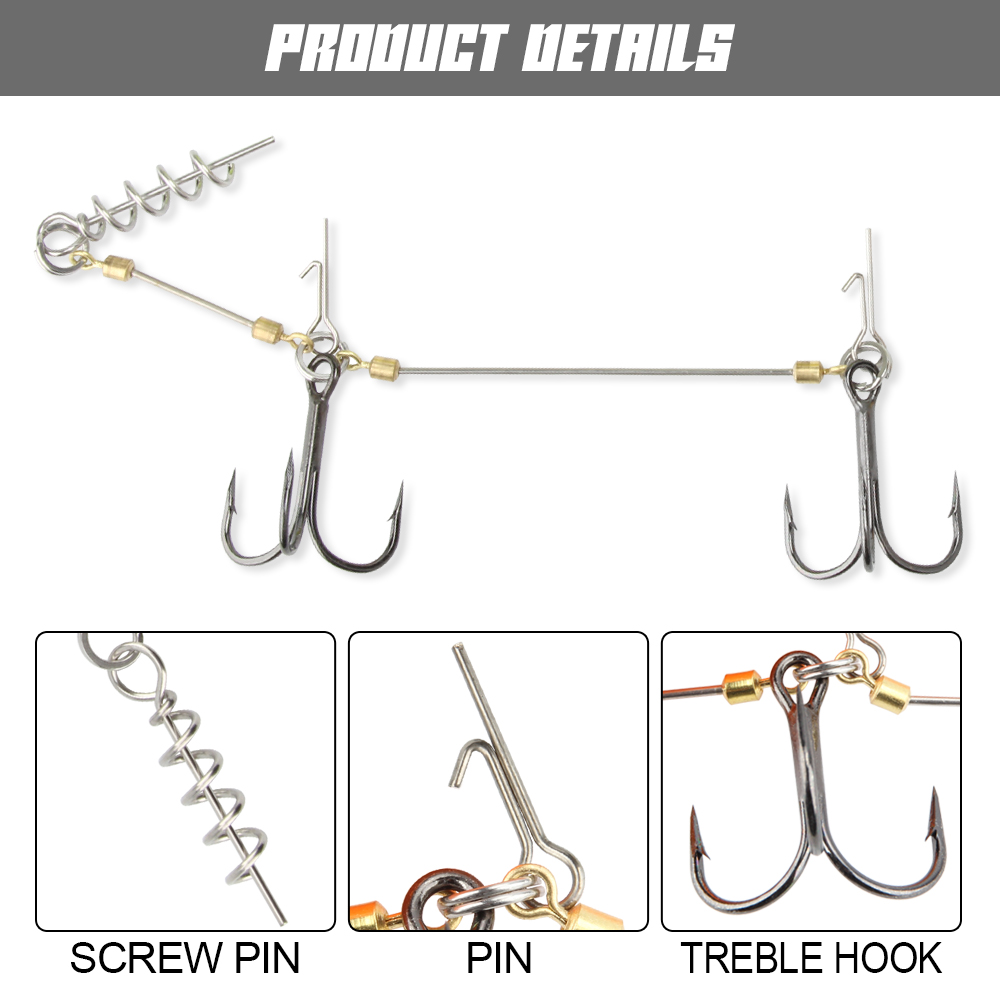 스핀폴러 파이크 스팅어 리그 훅 시스템 (3D 스윔베이 - Fishing Lure Jerkbait 리뷰 및 가격