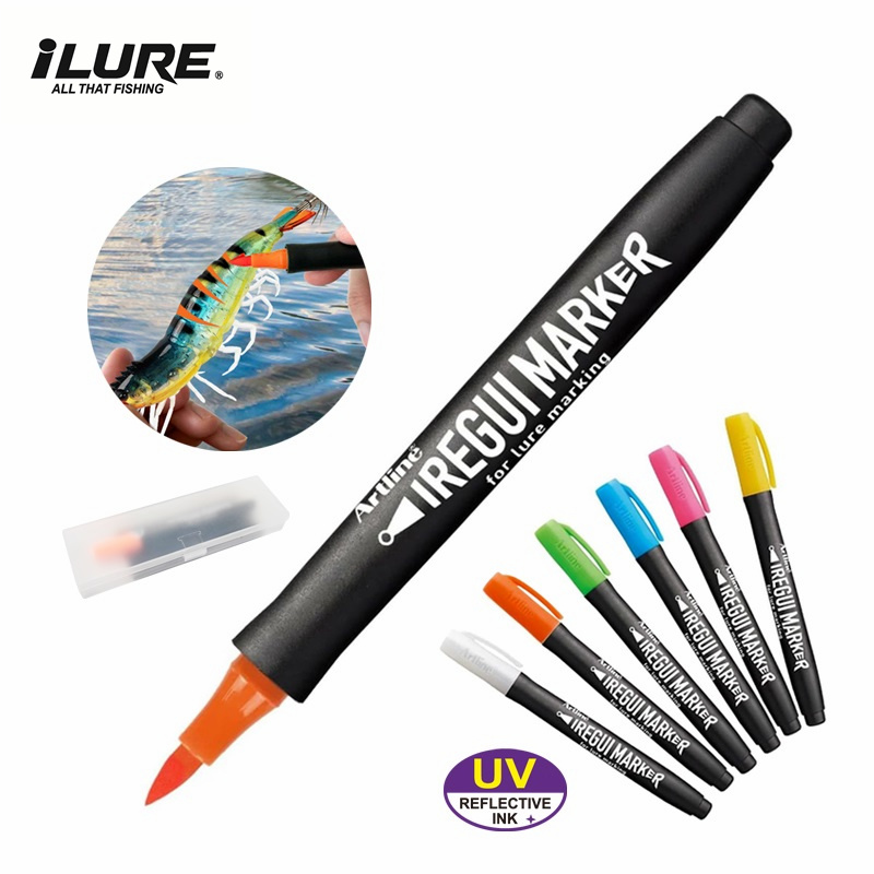 새로운 낚시 도구 UV 형광 페인트 펜, 소프트/하드  - Fishing Lure Making Kit 리뷰 및 가격