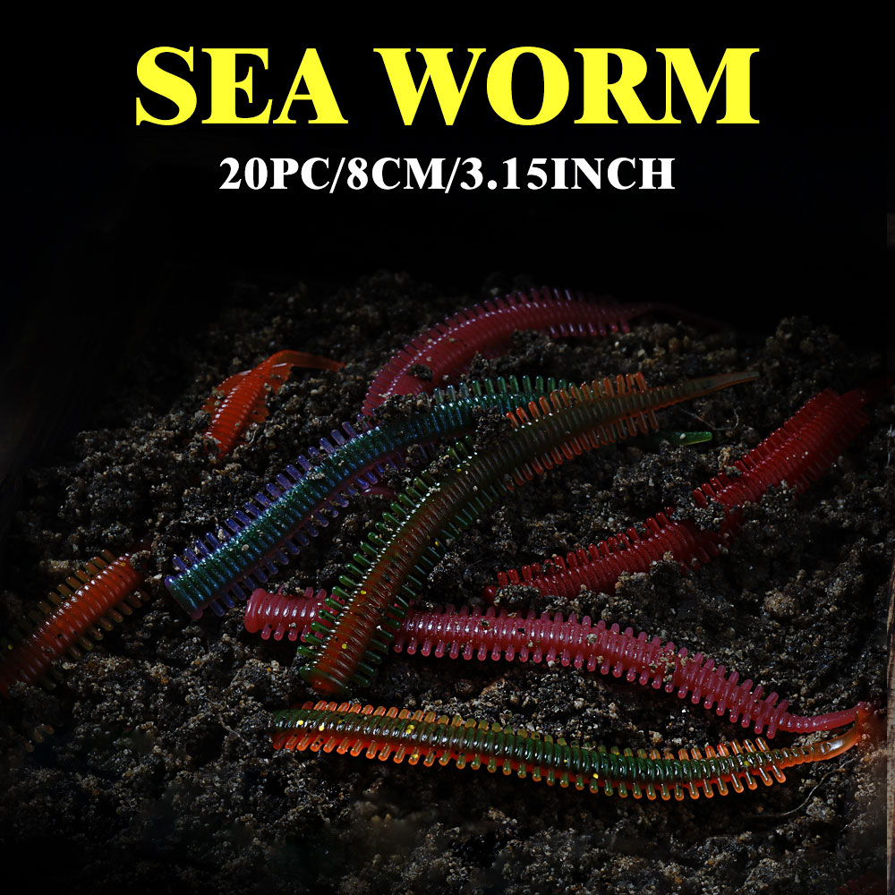 선마일 10개입 샌드 웜 루어 8.2cm 바닷물 낚시용 - Fishing Lure Soft Plastic 리뷰 및 가격