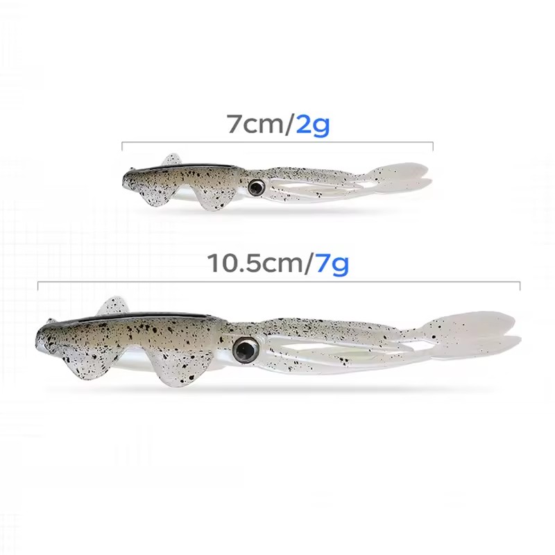 WEIHE (5개입) 7cm/2g 10.5cm/7g 소 - Fishing Lure Swimbait 리뷰 및 가격