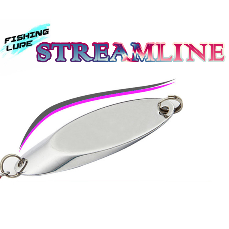 1pc 2.5g-35g 금속 스푼 루어 샤프 트레블 훅 - Fishing Lure Spoon 리뷰 및 가격