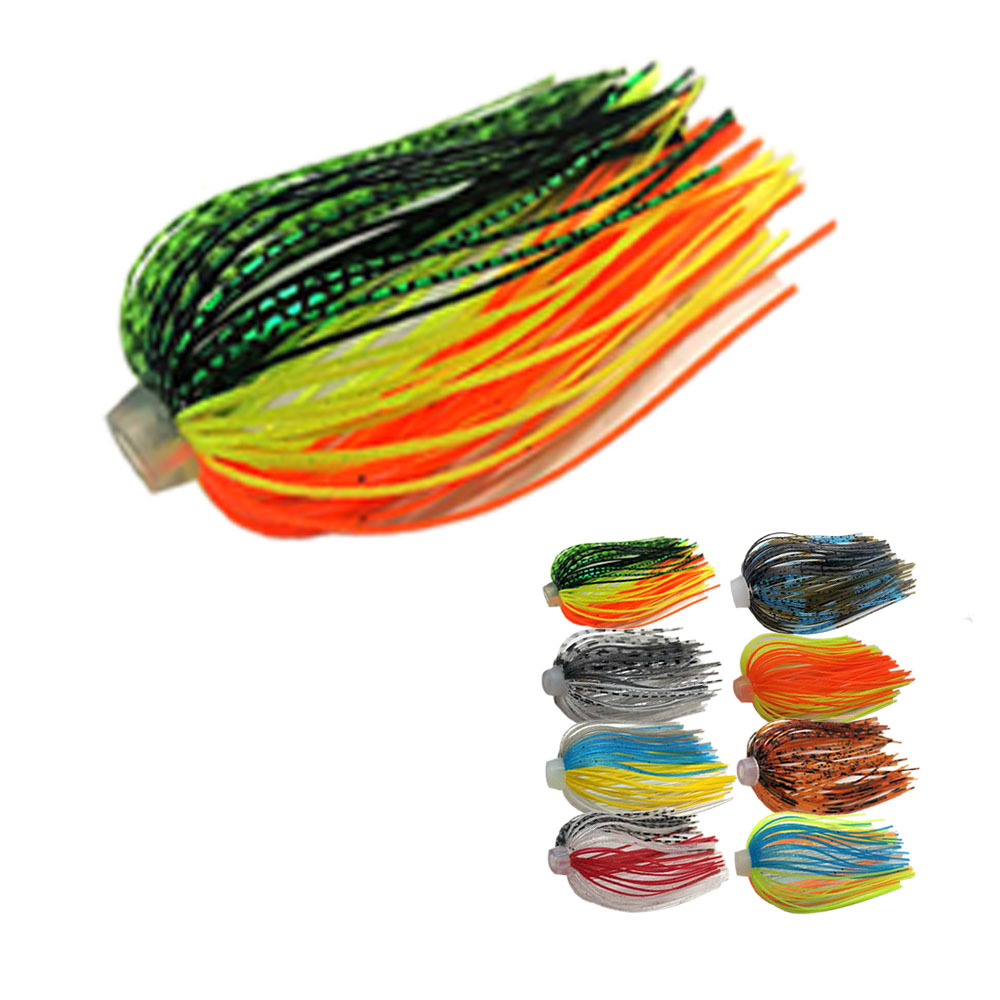 5 개/몫 88 가닥 64mm 실리콘 스커트 탄성 구멍 - Fishing Lure Spinnerbait 리뷰 및 가격