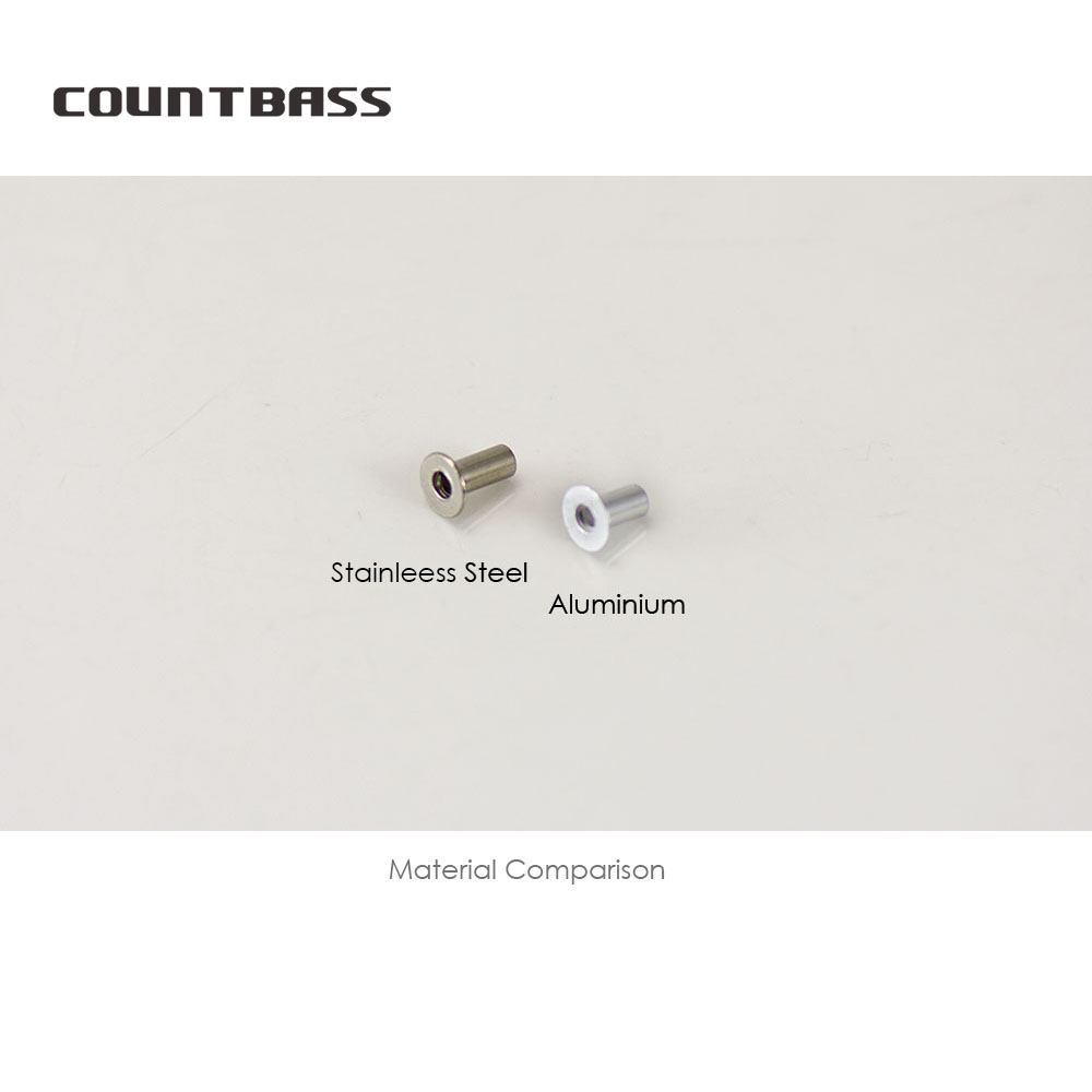 COUNTBASS 50pcs 블라인드 리벳 너트 알루미 - Fishing Lure Buzzbait 리뷰 및 가격