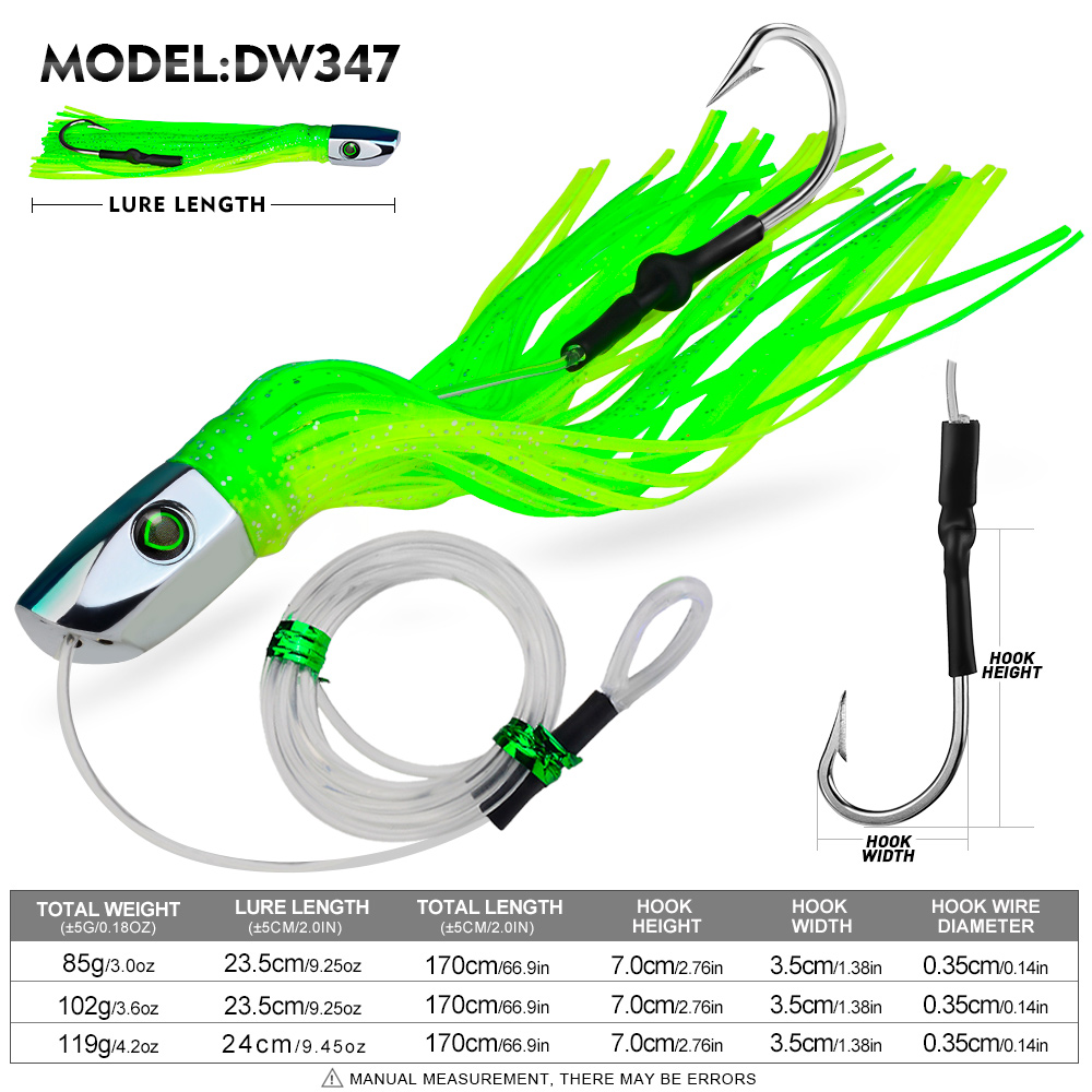 프로베로스 1개 85g102g 119g 레진 헤드 문어 - Fishing Lure Buzzbait 리뷰 및 가격