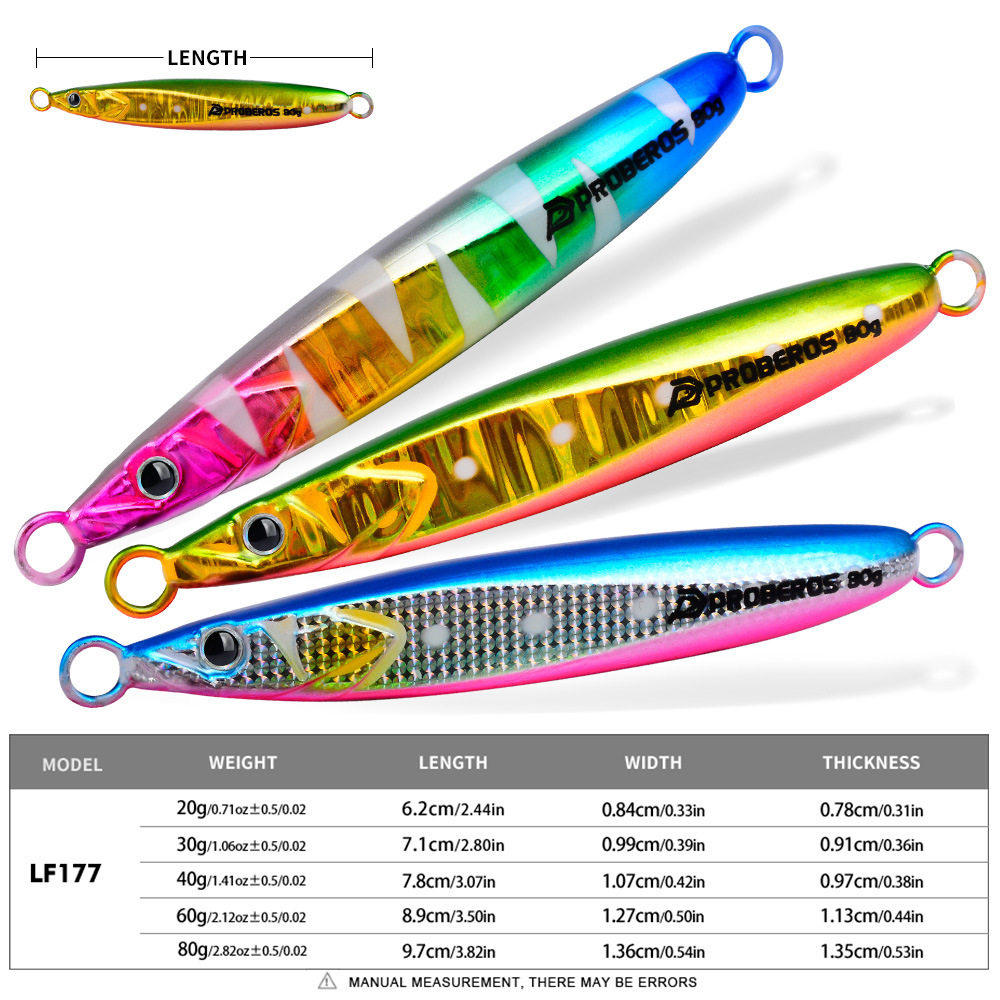 LHFSH 발광 금속 지그 낚시 루어 하드 베이트 20 - Fishing Lure Buzzbait 리뷰 및 가격