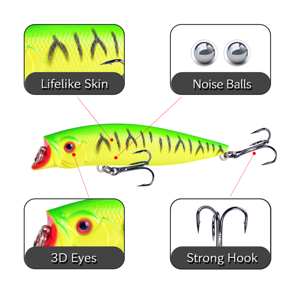 1pcs 낚시 미끼 고품질 9.2cm/11.5g 탑 워 - Fishing Lure Popper 리뷰 및 가격