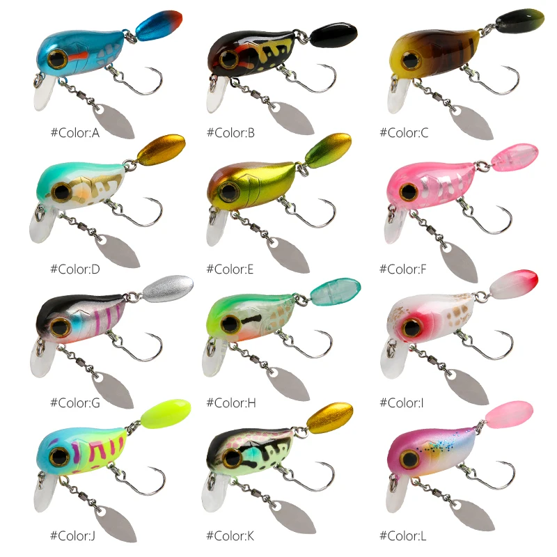 플로팅 마이크로 크랭크베이트, 인공 표면 웨이크 미끼, - Fishing Lure Crankbait 리뷰 및 가격