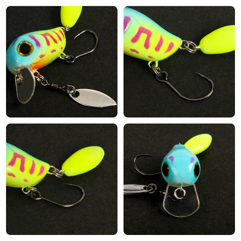 플로팅 마이크로 크랭크베이트, 인공 표면 웨이크 미끼, - Fishing Lure Crankbait 리뷰 및 가격