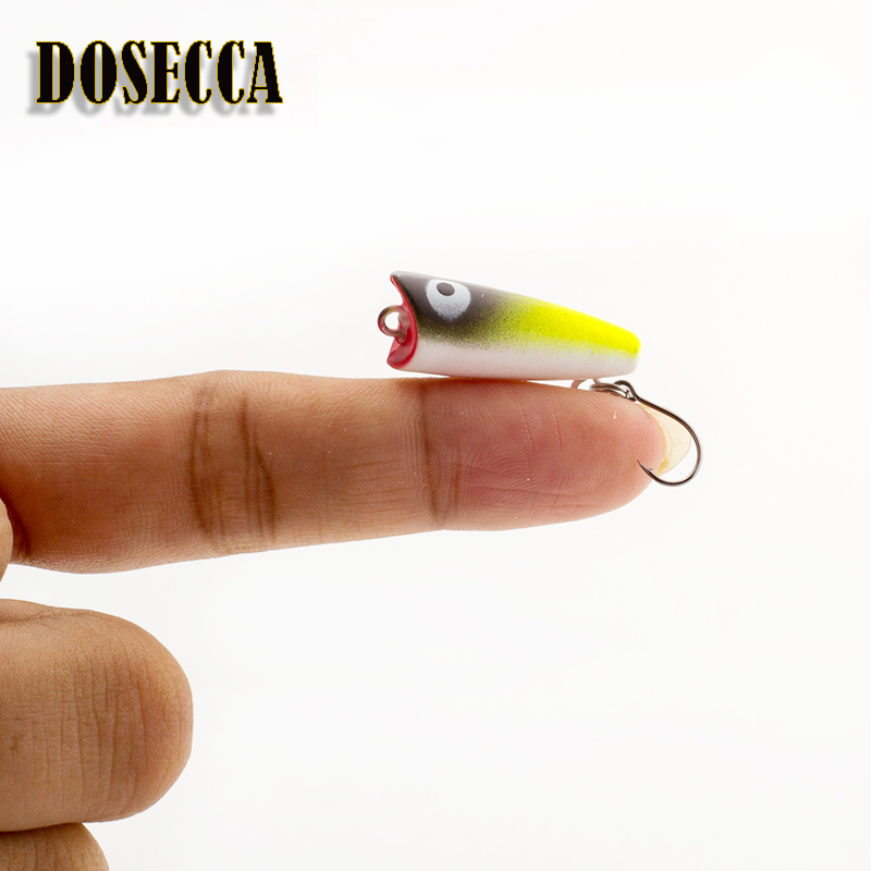 1PCS 2.5cm 1.5g 탑워터 미끼 미니 포퍼 미 - Fishing Lure Popper 리뷰 및 가격