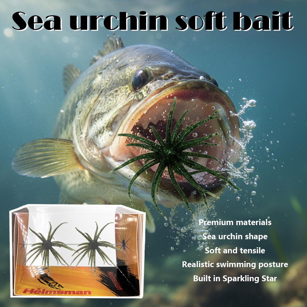 플로팅 TPR 성게 모양 스파이키 볼 소프트 루어 실리 - Fishing Lure Swimbait 리뷰 및 가격