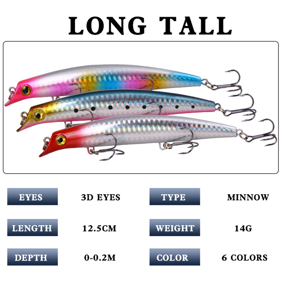 6pcs 크랭크베이트 낚시는 파이크 트롤링 잉어 낚시  - Fishing Lure Popper 리뷰 및 가격