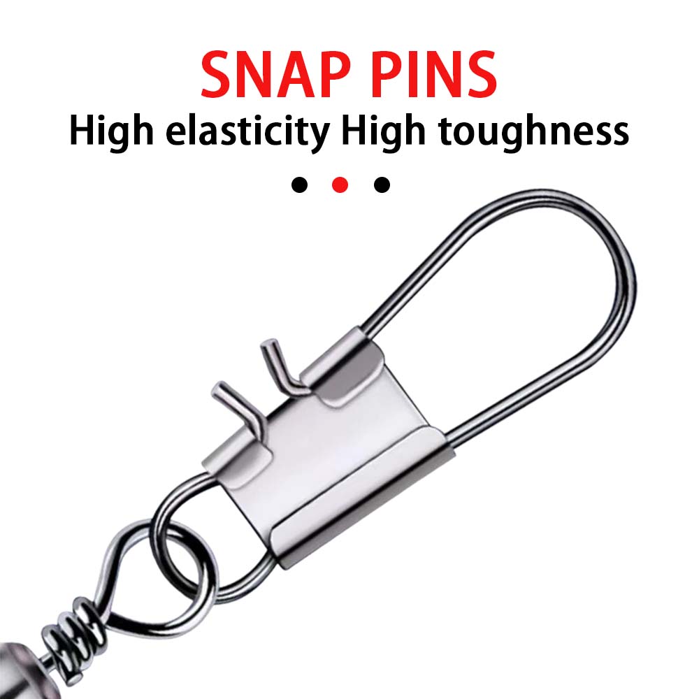 JSFUN 50Pcs 낚시 커넥터 회전 인터록 핀 베어 - Fishing Lure Accessories 리뷰 및 가격
