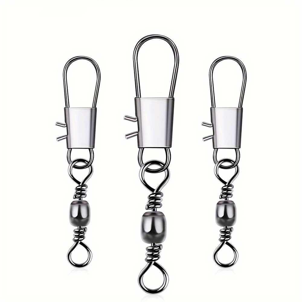 JSFUN 50Pcs 낚시 커넥터 회전 인터록 핀 베어 - Fishing Lure Accessories 리뷰 및 가격