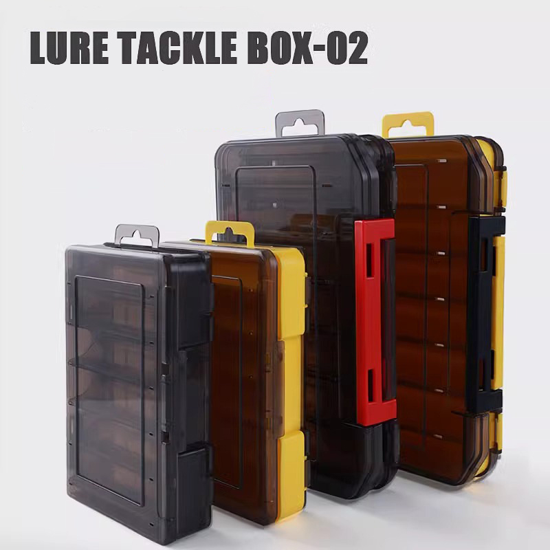 ❤️   양면 낚시 루어 박스, 12칸 낚시 도구 정리 - Fishing Lure Box 리뷰 및 가격