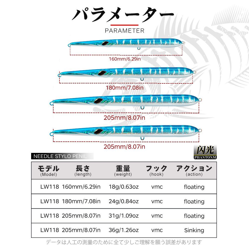 헌트하우스 스타일로 160/180/205mm 18/24 - Fishing Lure Topwater 리뷰 및 가격
