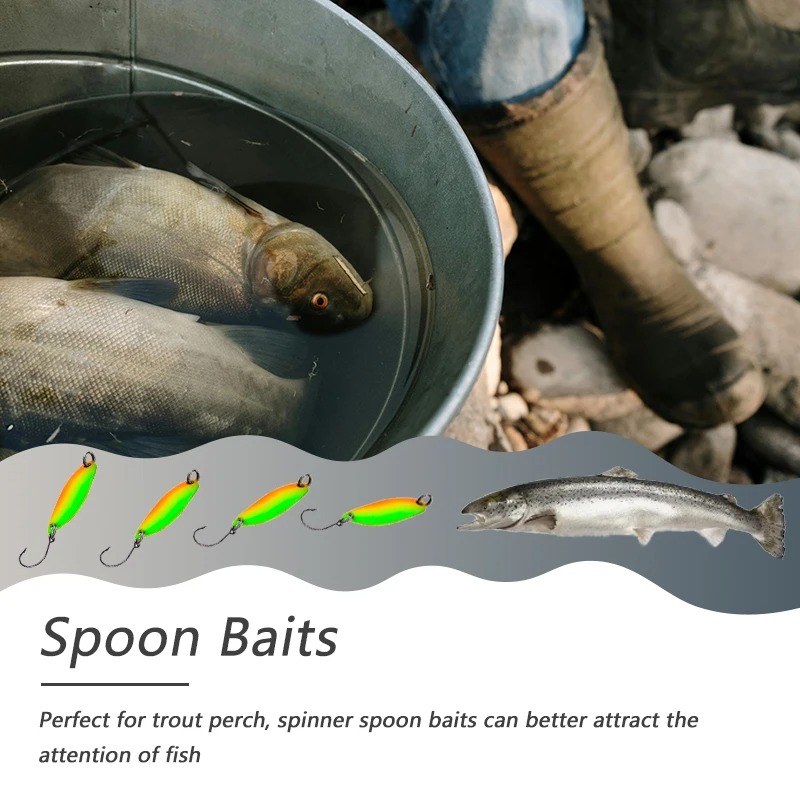 마이크로 낚시 루어 금속 스푼 베이트 3cm 3.5cm - Fishing Lure Blade Bait 리뷰 및 가격