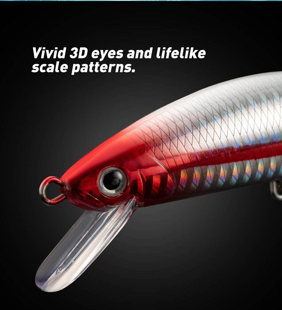 싱킹 미노우 무게추 시스템 낚시 루어, 하드 루어 페스 - Fishing Lure Crankbait 리뷰 및 가격