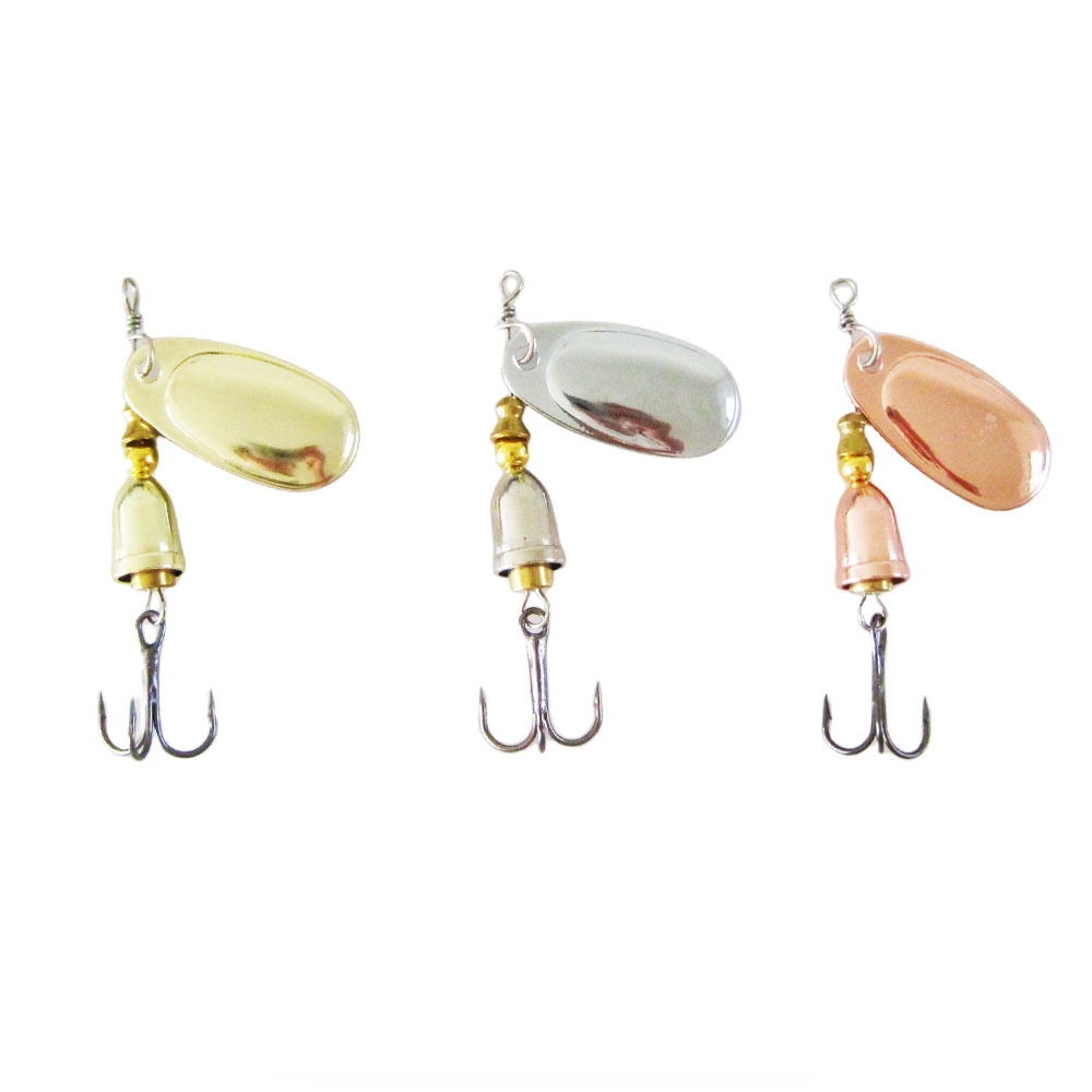 금속 루어 황동 하드 인공 스푼 미끼, 구리 블레이드  - Fishing Lure Blade Bait 리뷰 및 가격