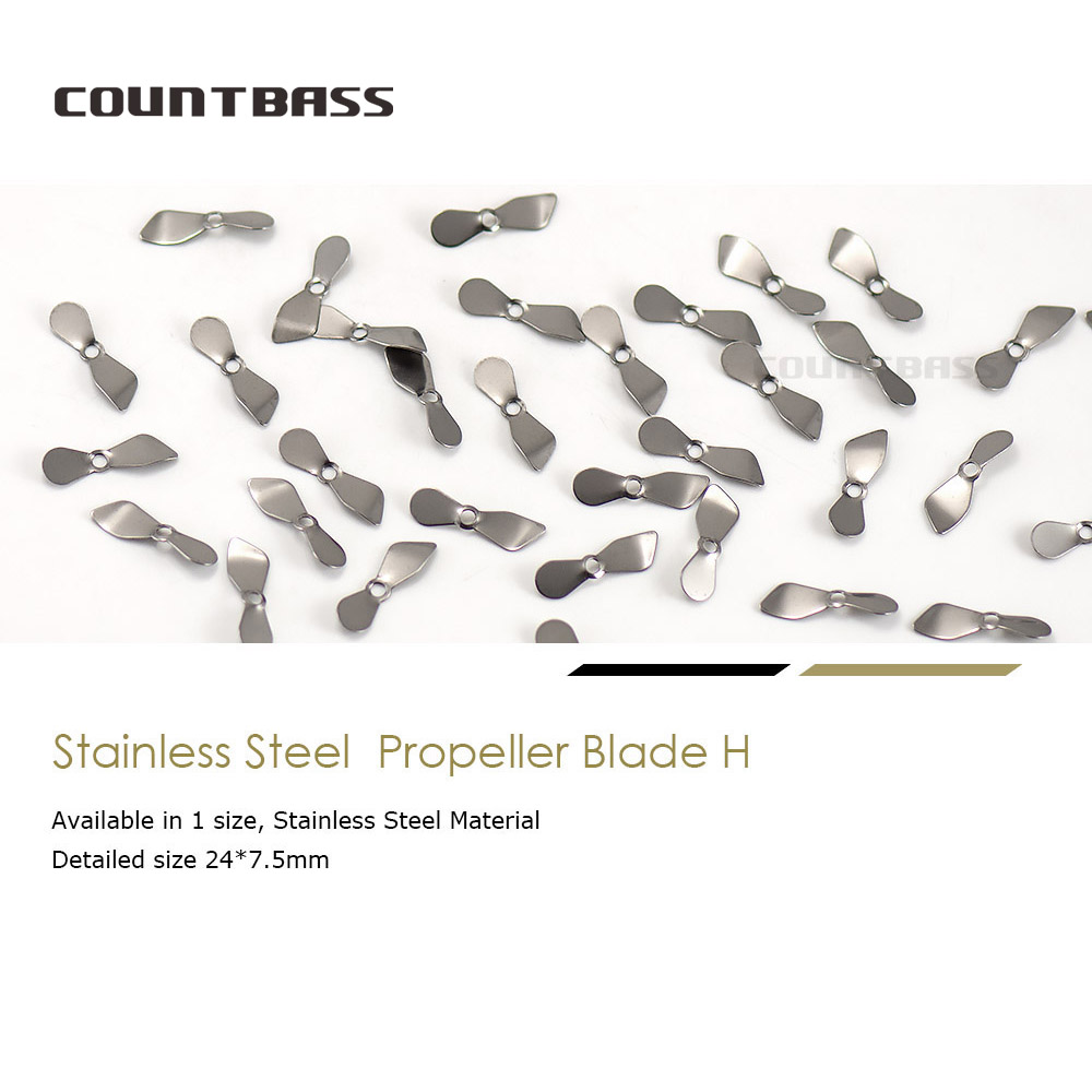 Countbass 스테인레스 스틸 소품 블레이드, 프로 - Fishing Lure Blade Bait 리뷰 및 가격